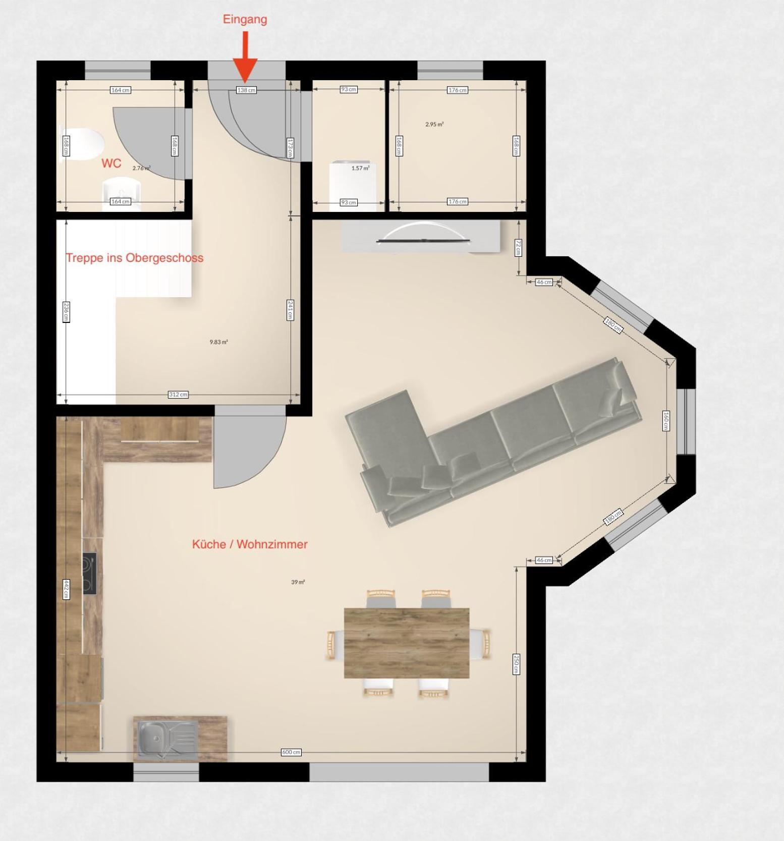 Ferienhaus Zum Findling Гьорен Екстериор снимка